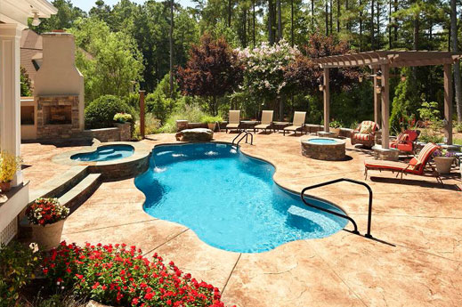 leisure pools from west coast fiberglass pools