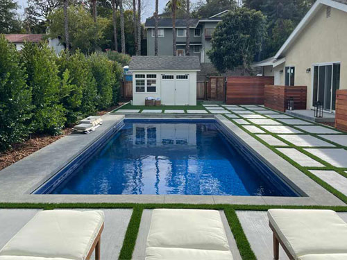 West Coast Fiberglass Pools Projects