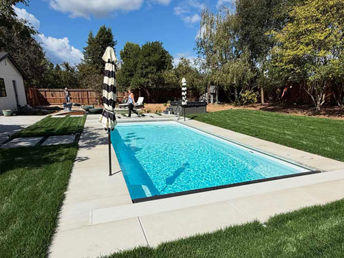 West Coast Fiberglass Pools Projects