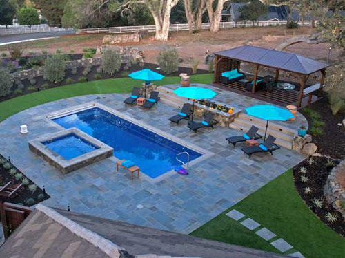 West Coast Fiberglass Pools Projects